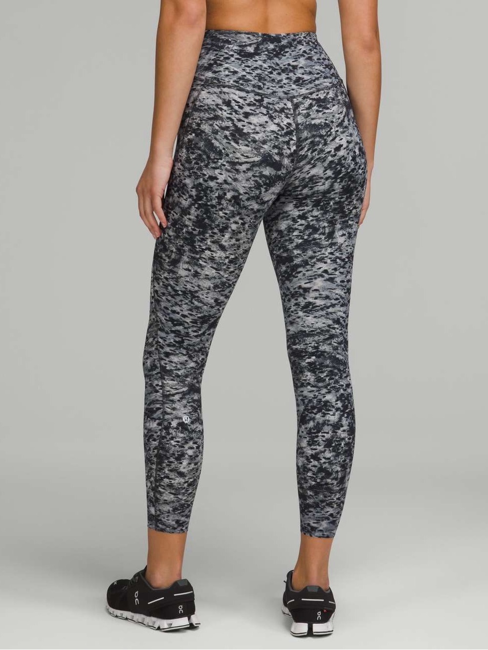 Lululemon Base Pace High-Rise 25” Leggings Estuary Grey Multi